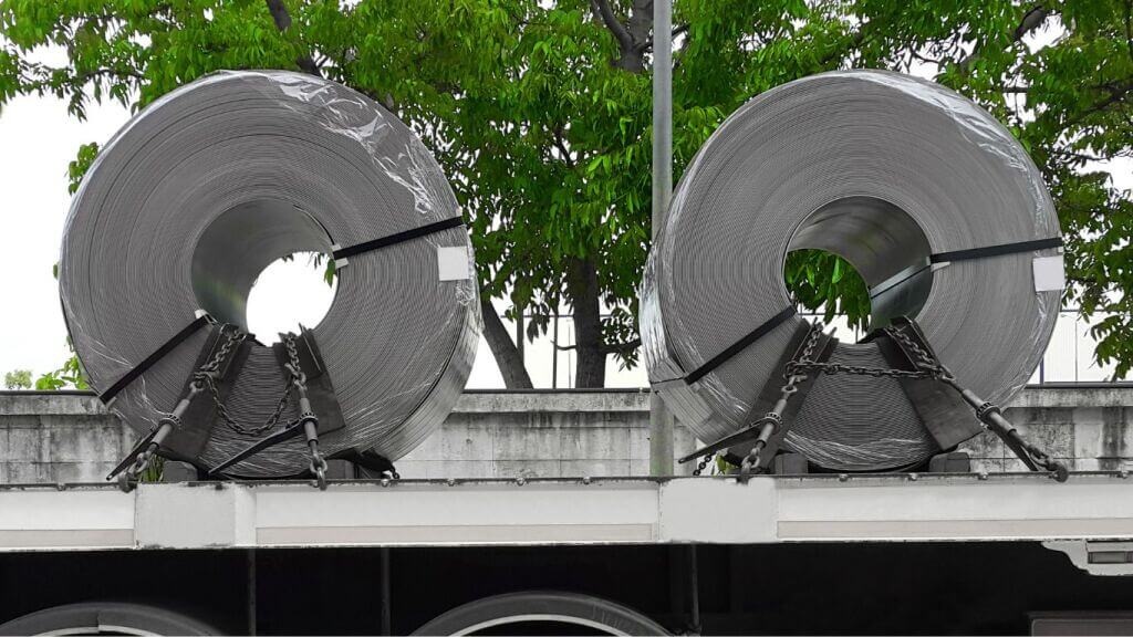 transporte de bobinas acero euskadi